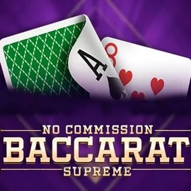 Baccarat Supreme online game logo by OneTouch Games on honeybetzcasino.eu