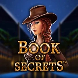 Book of Secrets logo by SYNOT Games Honeybetz Casino