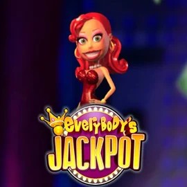 Everybody's Jackpots slot logo by Playtech at Honeybetz Casino
