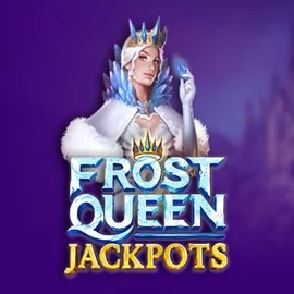 Frost Queen Jackpots logo by Yggdrasil at Honeybetz Casino