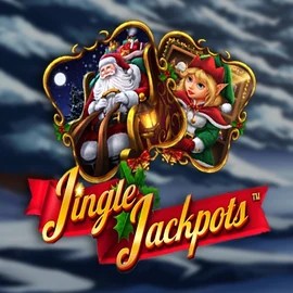 Jingle Jackpots logo – Jackpots by Dragon Gaming at Honeybetz Casino