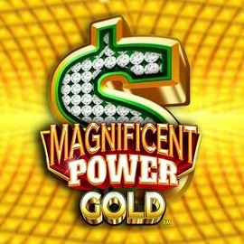 Magnificent Power Gold slot logo by Oros Gaming at Honeybetz Casino