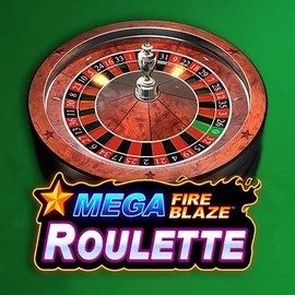 Mega Fire Blaze Roulette logo by Playtech Honeybetz Casino