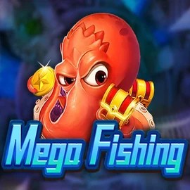Mega Fishing online game logo by TaDa Gaming on honeybetzcasino.eu
