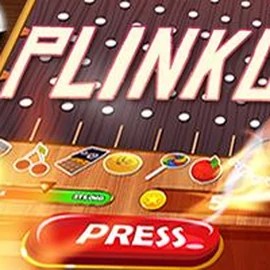 Plinko logo by BGAMING at Honeybetz Casino
