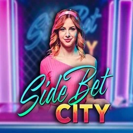Live Casino logo of Side Bet City from Evolution at Honeybetz Casino