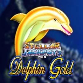 Dolphin Gold with Stellar Jackpots casino game by Lightning Box Game – featured logo at Honeybetz Casino