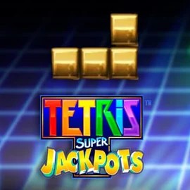 Tetris Super Jackpots slot icon by WMS, available at Honeybetz Casino