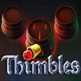 Thimbles game by Evoplay – logo hosted on Honeybetz Casino
