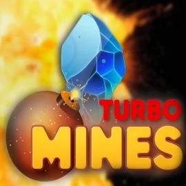 Enjoy Turbo Mines by Turbo Games – logo hosted on honeybetzcasino.eu